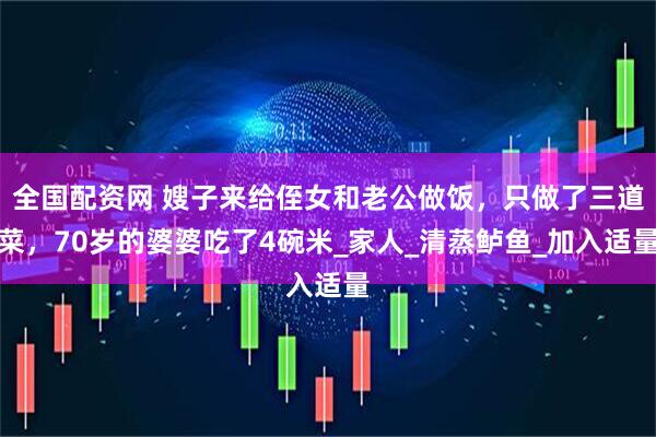 全国配资网 嫂子来给侄女和老公做饭，只做了三道菜，70岁的婆婆吃了4碗米_家人_清蒸鲈鱼_加入适量